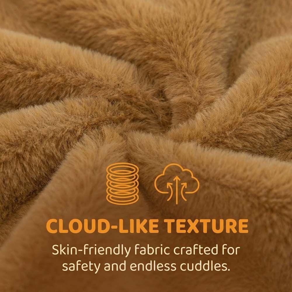 Throw Pillow Groundhog Plush Toy Stuffed Animals Big Tooth Mouse Doll Baby Infants