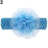 Милые дети для маленьких девочек, кружевная повязка на голову с цветком, эластичная повязка для волос, головной убор
