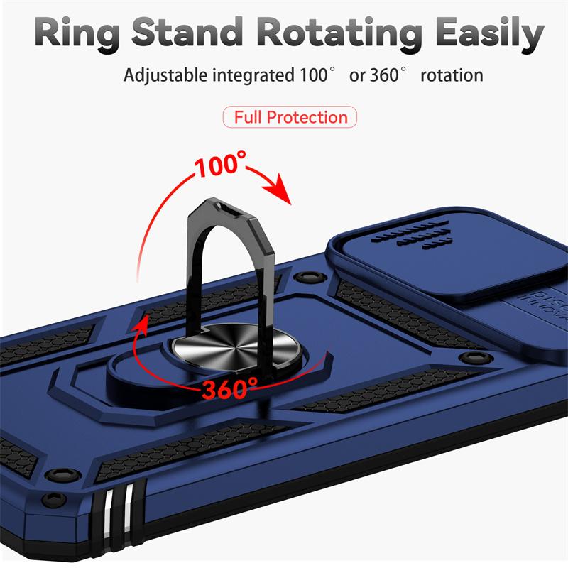 Для Honor X8 4G 2022 чехол магнитный держатель кольцо броня противоударный чехол для Honar Honer X8 X 8 HonorX8 4G 6.7" объектив защитная крышка