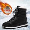 Snow Boots Women Non-slip Women Winter Shoes Fur Warm Ankle Boots for Women Wedges Waterproof Thigh High Boots