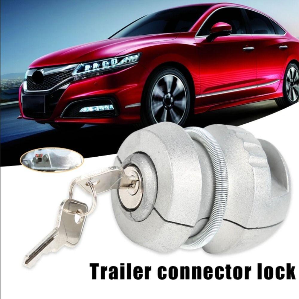Zinc Zinc Zinc Alloy Anti-Theft Lock Corrosion Resistant Coupling Tow Caravans Ball Lock Tow Vehicles