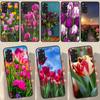 Весенние тюльпаны Цветок для Redmi Note 12 Pro Plus Чехол для Redmi Note 10 8 9 11 Pro 12S 11S 10S 9S 9C 10C 12C Чехол