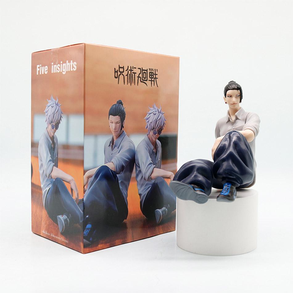 В наличии Аниме Фигурки Jujutsu Kaisen Годжо Сатору Фушигуро Мегуми Стоппер для лапши ПВХ Коллекционная Модель Игрушки Подарок для Мальчиков