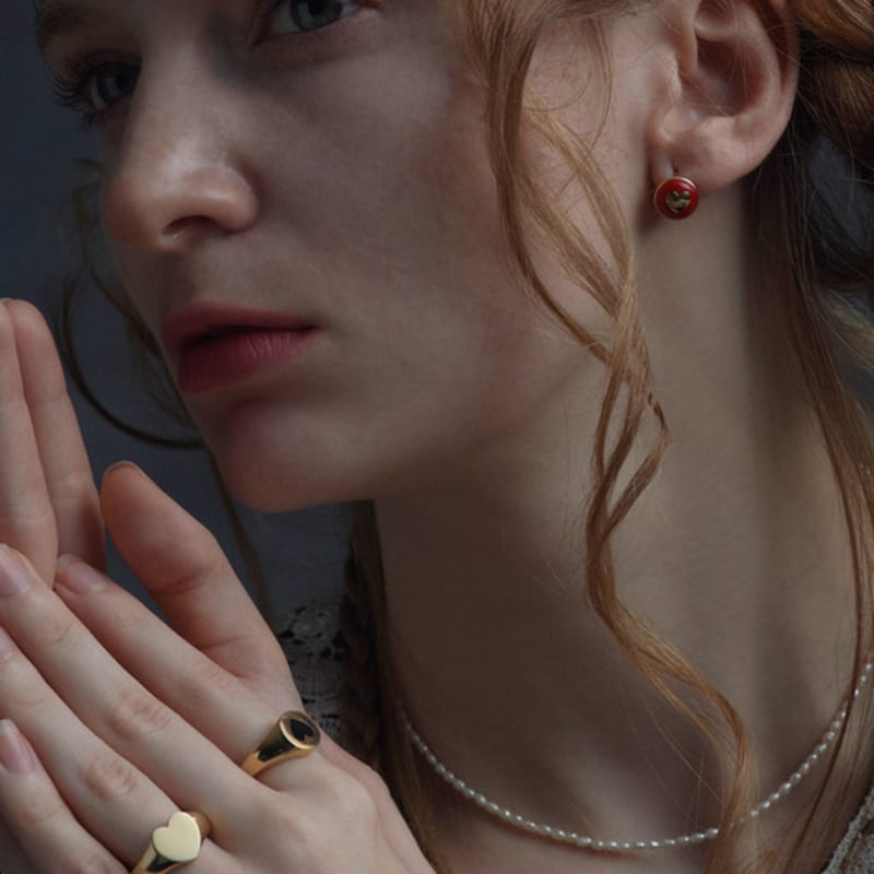 Кольцо lan Heart Ring