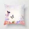 Butterfly Pattern Cushion Cover 45*45cm Seat Decorative Pillow Car Home Sofa Bed
