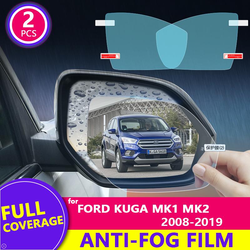 Для Ford KUGA 2008-MK1 MK2 2018 пленка для зеркала заднего вида HD, противотуманная, устойчивая к царапинам, непромокаемая, наклейка на авто зеркало автомобиля
