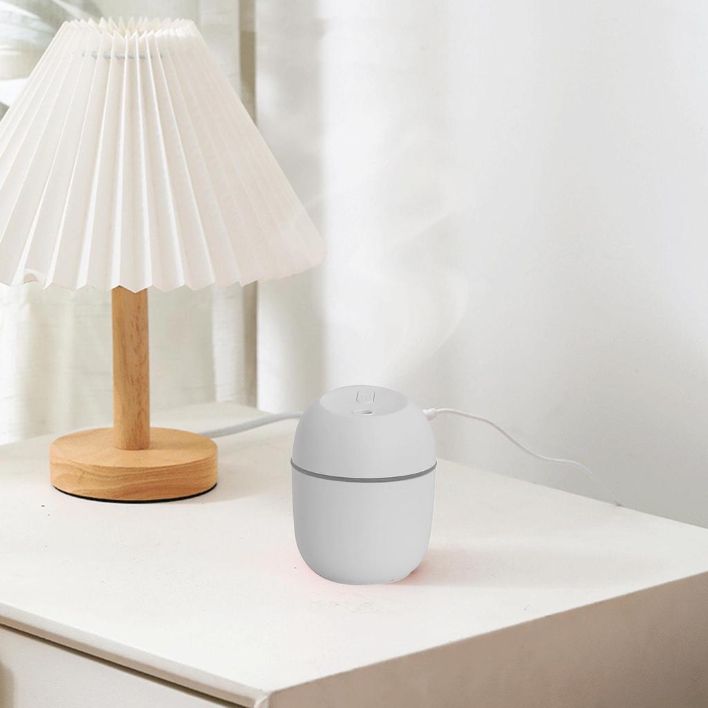 Humidifier Essential Oil Diffuser Desktop Office Freshener Air Quiet Portable USB Aroma Oil Machine with Night for Bedroom Car