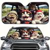 1Pcs Car Windshield Sun Shade, Playful Design, Suitable For Rvs And Suvs