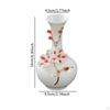 Ceramic Flower Vase Floral Arrangement Multifunctional Porcelain Plant Pot for Bedroom Desk