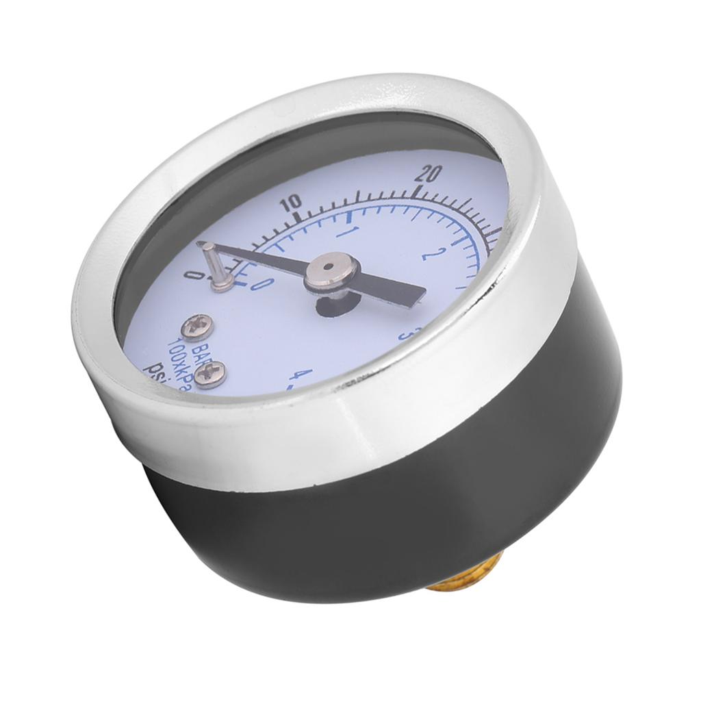 0‑60psi 0‑4bar 1 8NPT Pressure Gauge Manometer for Water Air Oil Dial Instrument