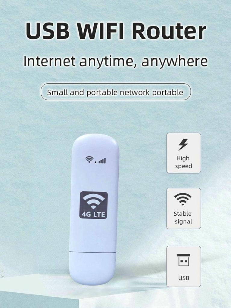 4G UFI Wireless Router & WIFI6 Dongle: MIFI U8 US Version