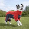 High-Neck Fleece Dog Clothes Windproof Dog Jackets Winter Dog Jumpsuit  Medium Large Dogs