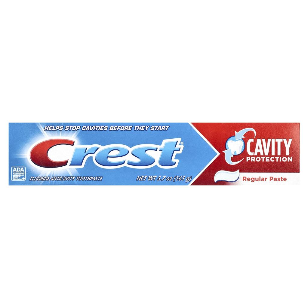 Cavity Prevention, Fluoride Cavity Prevention Toothpaste, Regular, 161G(5.7Oz)