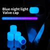 10~50PCS Car Air Valve Caps Creative Durable Long Life Self-lighting Car Supplies Universal Luminous Tyre Valve Convenient