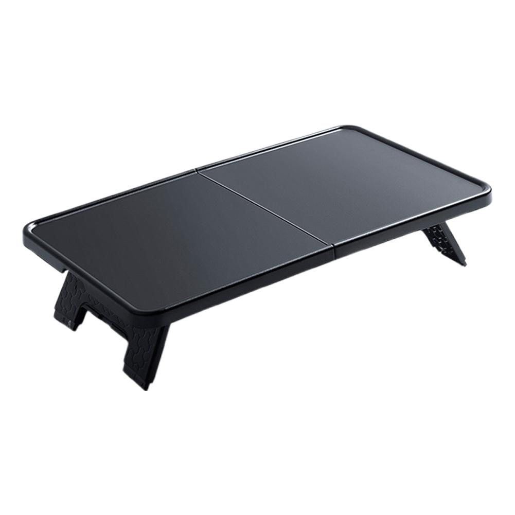 Для Tesla Y складной центральный пульт управления маленький столик отделка ABS аксессуары еда +силиконовая доска поднос украшение интерьер G9V7