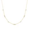 ANIA HAIE Gold Sparkling Bezel Cubic Station 925 Silver Necklace N065-04G