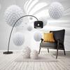 Modern Simple Photo Wallpaper 3d Spherical Geometry Space Wall Mural Living Room Office Backdrop Wall Mural