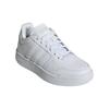 adidas Neo Postmove Искусственная кожа Удобные низкие кеды для скейтбординга Женские кеды для скейтбординга Облачно-белые H00456