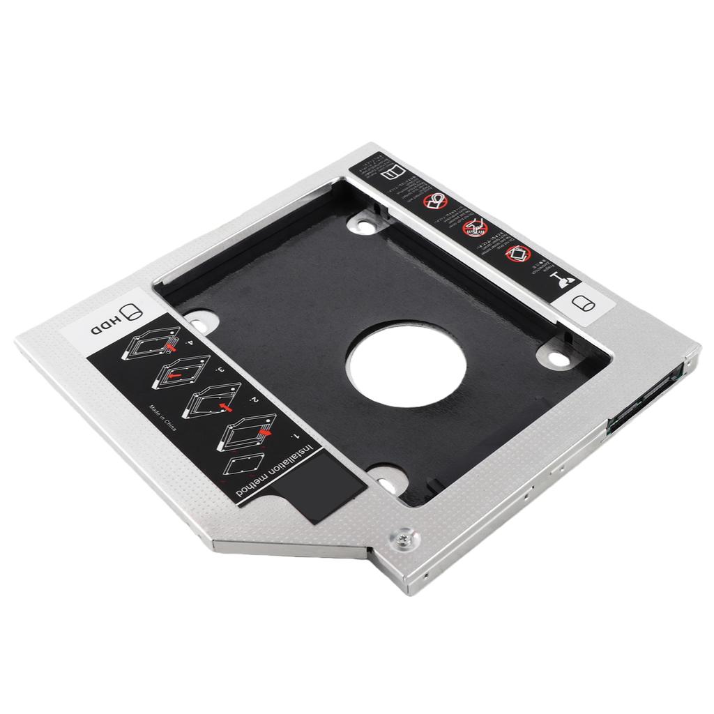 9,5 мм алюминиевый SATA HDD SSD корпус отсек для жесткого диска Caddy оптический DVD адаптер для ноутбука