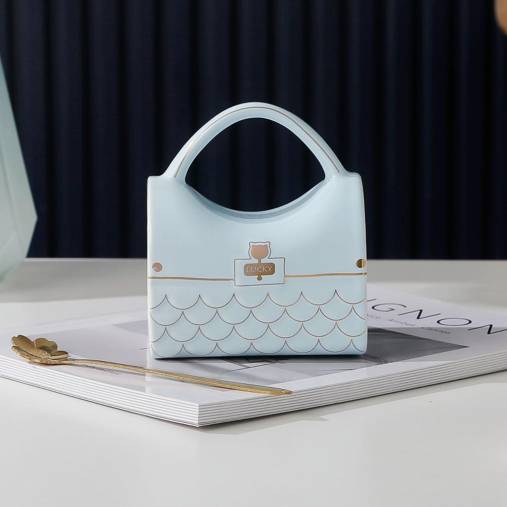 Европейская белая фарфоровая кофейная чашка, абстрактная сумка-кружка, офисная чашка для послеобеденного чая, художественная сумка-кружка для завтрака, подарок на день рождения, новинка