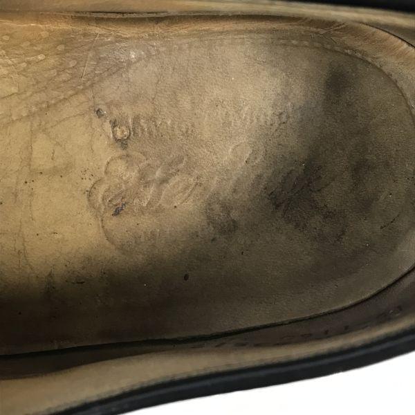 Johnston & Murphy Heritage 80s-90s Leather Goodyear Punch Cap Toe 10B 26.5-27.5 Burgundy(USED)