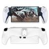 K&SGAMER 2-Way PS Portal/PS5 Remote Player Semi-Hard Cover with Non-Slip Grip, Shock Absorption, and Stand (White)