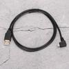 C0402 Прямоугольный соединительный кабель Micro USB-USB длиной 1 м для зарядки передачи данных