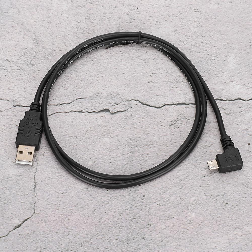 C0402 Прямоугольный соединительный кабель Micro USB-USB длиной 1 м для зарядки передачи данных