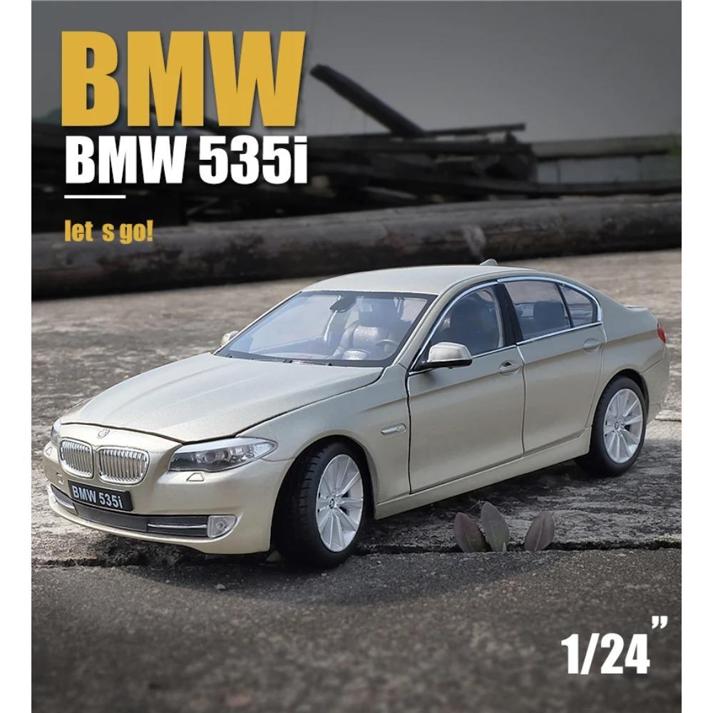 Welly 1/24 BMW 535i Металлическая модель автомобиля Литье под давлением и игрушечные транспортные средства Модель автомобиля Масштабная миниатюрная модель автомобиля для детей