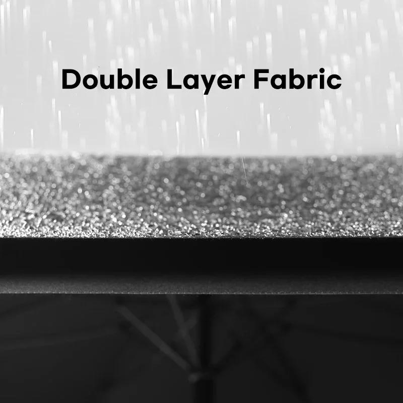 Большой зонт от дождя для мужчин 126 см большой длинный зонт корпорация двухслойный ветрозащитный уличный зонт для гольфа бизнес автоматический