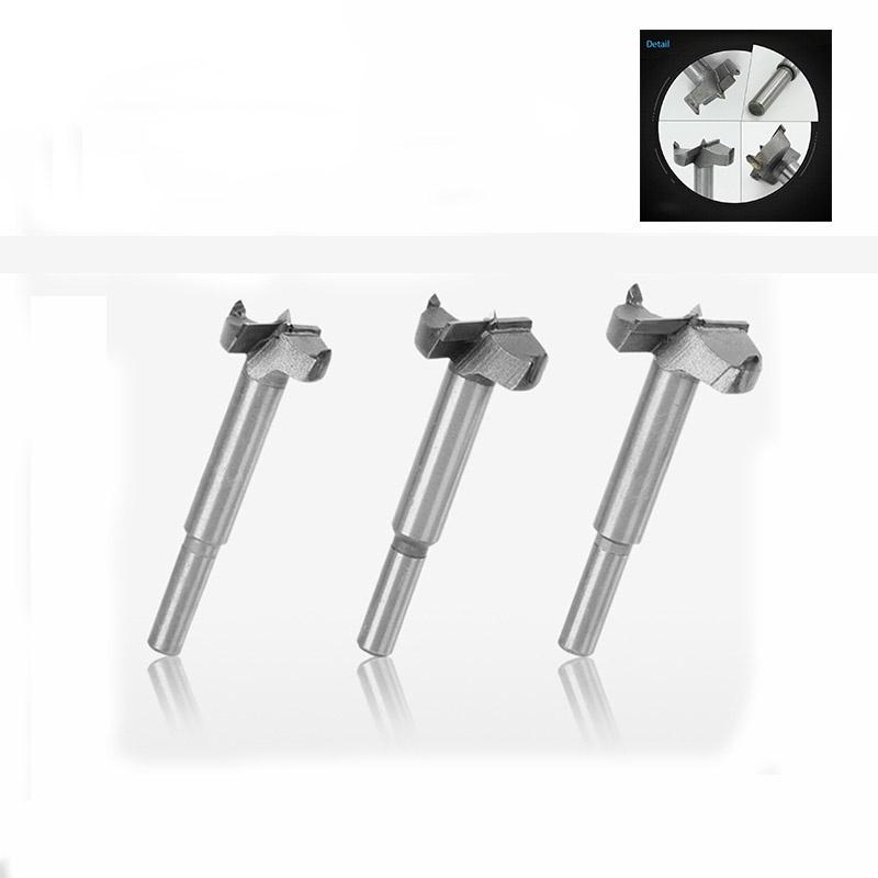 Durable Forstner Wood Boring Hole Saw Auger Opener Triangular Cutter Tool Drill Bit With High Hardness