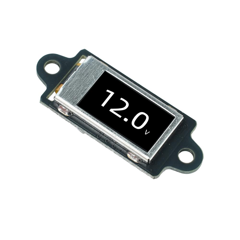 0.5 Inch OLED Mini Digital Voltmeter Ultra Thin DC 0-30V Voltage Display Module Refresh Rate Embedded DIY Voltage Detector