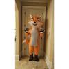 Надувной праздничный костюм милая лиса цельный party надувной наряд Хэллоуин Рождество смешной костюм косплей party костюм