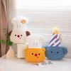Adorable Bear Plush Toy With Cute Chef Dog And Cartoon Elephant For Office Desk Decor And Birthday Gift