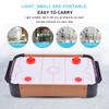 Indoor Playing Game Wood Small Table Air Hockey Game Desktop Air Hockey Board Game for 2 Player Home and Outdoor Game