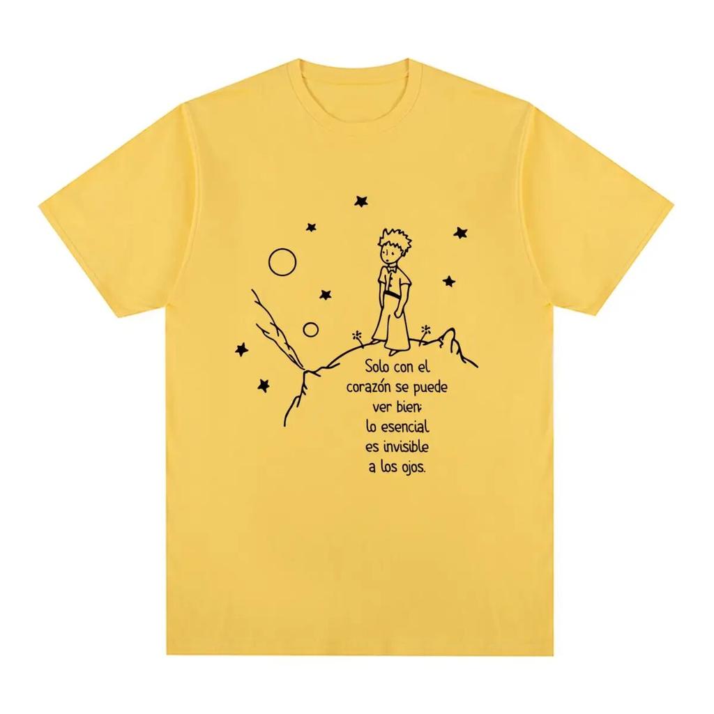 Маленький принц Le Petit винтажная футболка новая летняя мода 90-х годов аниме принт Повседневная хлопковая футболка унисекс новая футболка женские топы