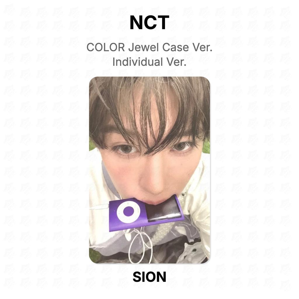 NCT ЦВЕТ Версия Jewel Case. Индивидуальная версия. Официальная фотокарта