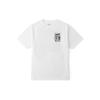 Vans SS26 Хлопковая футболка с коротким рукавом, принтом-буквами, круглым вырезом, унисекс, топ VN000WUXWHT