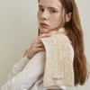 Ssecondo Wool Diagonal Knit Muffler, Elisa_3 Colors