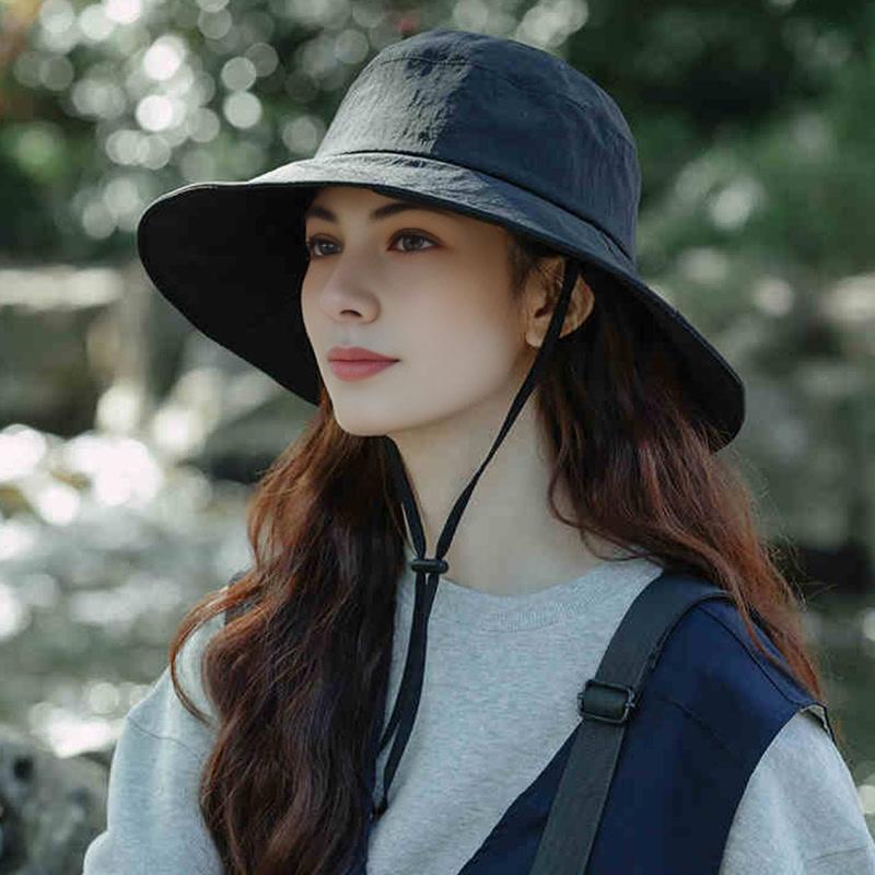 Женская летняя солнцезащитная шляпа от УФ-лучей, водостойкая, легкая, дышащая кепка, складная, портативная для пеших прогулок на природе