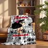 Mafalda Custom Flannel Blankets Soft Warm Cozy Throws for Home Decor Holiday Gifts