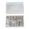 360pcs Metal Material Watch Case Tube Set Silver Color Watch Case Pipe Set Watchmaker Workshop