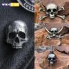Halloween Skull Pin Punk Skeleton Badge Gothic Brooch for Jewelry Accessory Gifts Wholesale