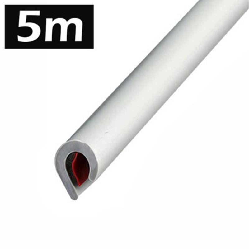 5 м Универсальная резиновая накладка на дверной край автомобиля, протектор от царапин, защитная полоса, уплотнительные полосы, анти-натирание, автомобильный стиль