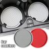 2PCS Car Universal Honeycomb Water Coaster Car Cup Car Embedded Coasters Mat Bottle Accessories Interior In Non-Slip Orname V3Z0