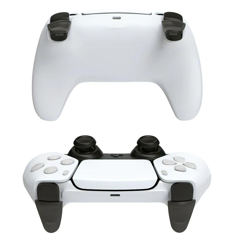 2Pcs Data Frog Extended Triggers Button For Ps5 L2R2 Trigger Extender D-Pad Key Cap For Playstation 5 Gamepad Accessories Ipega