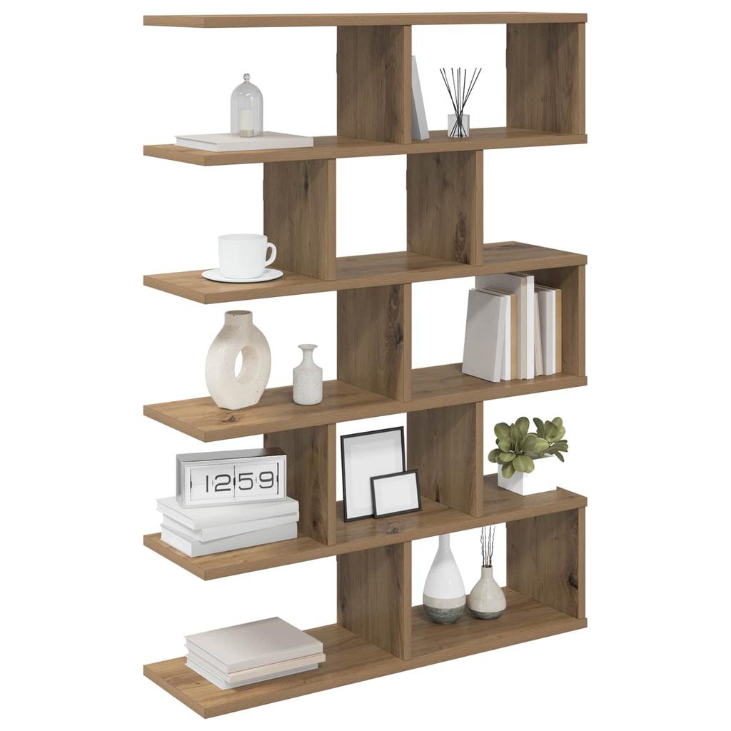 Wall Shelf Artisan Oak 70 x 20 x 100 cm Engineered Wood