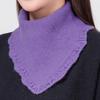 Casual Detachable Knitting False Collar Neck Warmer Windproof Knitted Turtleneck Head Neck Warm Cover Women