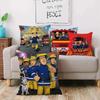 Anime For Firemans S-Sam Pillow Covers Cartoon Sofa Decorative Home Double-sided Printing Short Plush Cute Cushion Cover