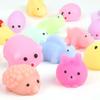 40Pcs Kawaii Squishies Mochi Squeeze Toy Cute Animal Anti-Stress Ball Squishy Fidget Sticky Stress Funny Stranger Kids Gift